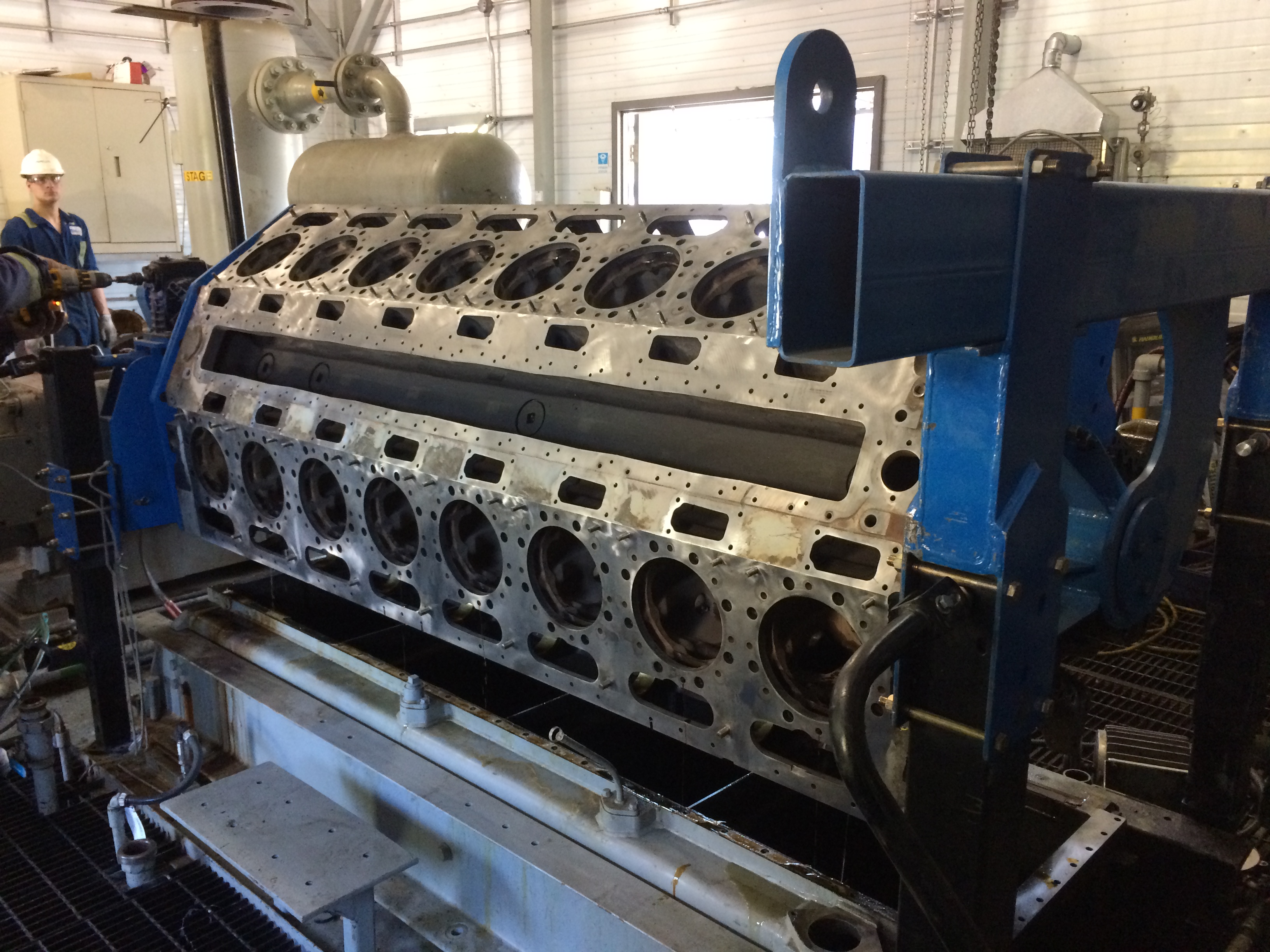 Portable Engine Block Inversion Lifting Tool | Big Block Inverting
